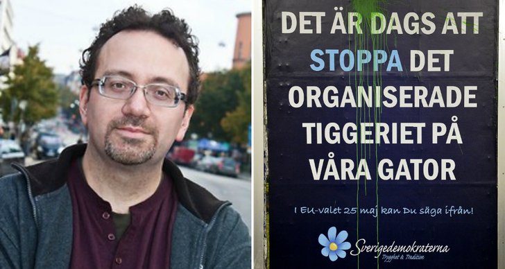 Torbjörn Jerlerup, Nazism, Tiggeri, tunnelbana, Kritik, Sverigedemokraterna